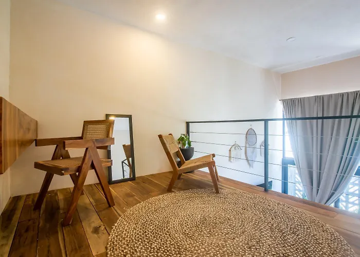 Bright 2br Loft With Rooftop Pool In Downtown Location Appartement Tulum
