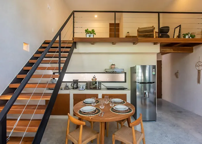 Bright 2br Loft With Rooftop Pool In Downtown Location * Tulum